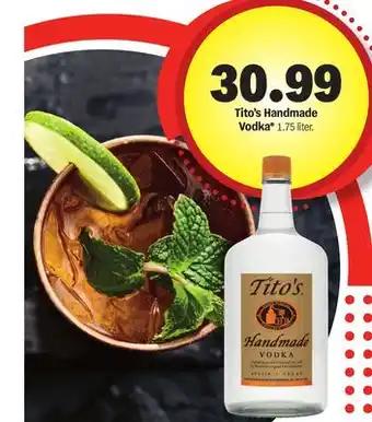 Meijer Tito's Handmade Vodka offer