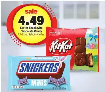 Meijer Easter Snack Size Chocolate Candy offer