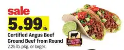 Meijer Certified Angus Beef Ground Beef from Round offer