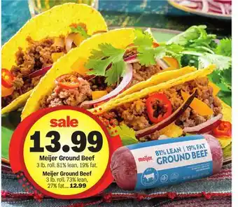 Meijer Meijer Ground Beef offer