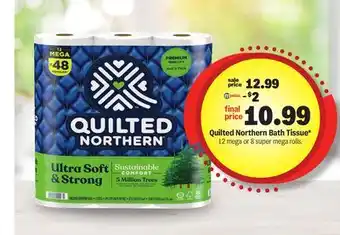 Meijer Quilted Northern Bath Tissue offer