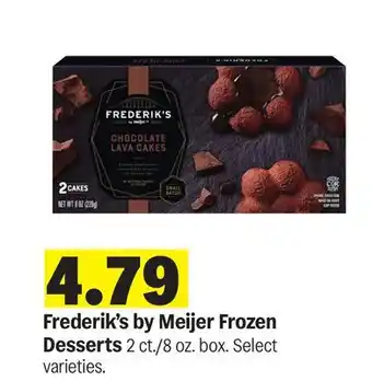 Meijer Frederik's by Meijer Frozen Desserts offer