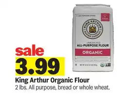 Meijer King Arthur Organic Flour offer