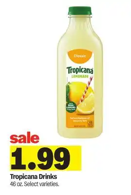 Meijer Tropicana Drinks offer