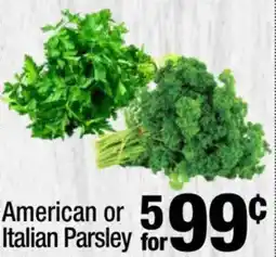 Super King Markets American or Italian Parsley offer