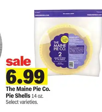 Meijer The Maine Pie Co. Pie Shells offer