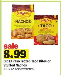 Meijer Old El Paso Frozen Taco Bites or Stuffed Nachos offer