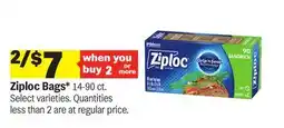 Meijer Ziploc Bags offer