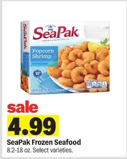 Meijer SeaPak Frozen Seafood offer