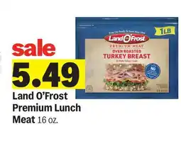 Meijer Land O'Frost Premium Lunch Meat offer