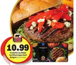 Meijer Frederik's by Meijer Certified Angus Beef Burgers offer