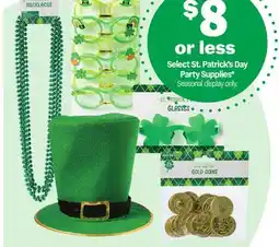 Meijer Select St. Patrick's Day Party Supplies offer