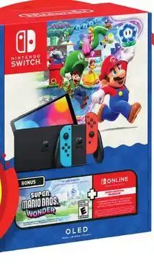 Meijer Nintendo Switch Mario Wonder Edition OLED Console offer