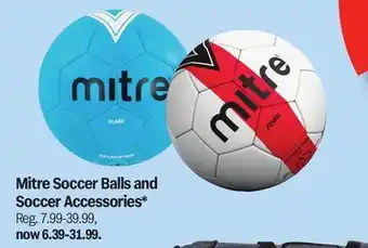 Meijer Mitre Soccer Balls and Soccer Accessories offer