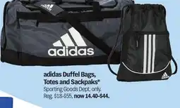 Meijer adidas Duffel Bags, Totes and Sackpaks offer