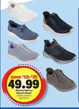 Meijer Skechers Men's or Women's Shoes offer