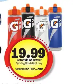 Meijer Gatorade GX Bottle offer