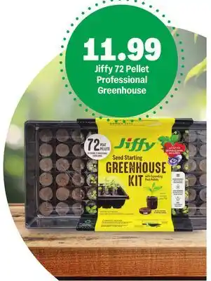 Meijer Jiffy 72 Pellet Professional Greenhouse offer