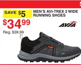 Dunham's Sports AVIA MEN'S AVI-TREX 2 WIDE RUNNING SHOES offer