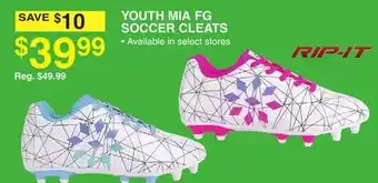 Dunham's Sports RIP-IT YOUTH MIA FG SOCCER CLEATS offer