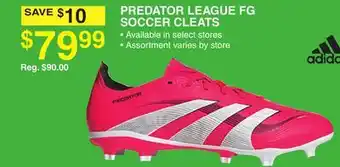 Dunham's Sports PREDATOR LEAGUE FG SOCCER CLEATS offer