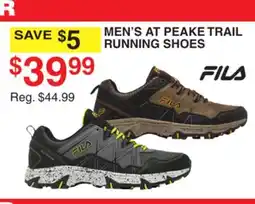 Dunham's Sports MEN'S AT PEAKE TRAIL RUNNING SHOES offer