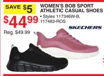 Dunham's Sports SKECHERS WOMEN'S BOB SPORT ATHLETIC CASUAL SHOES offer