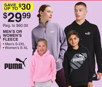 Dunham's Sports MEN'S OR WOMEN'S FLEECE offer