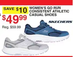 Dunham's Sports SKECHERS WOMEN'S GO RUN CONSISTENT ATHLETIC CASUAL SHOES offer