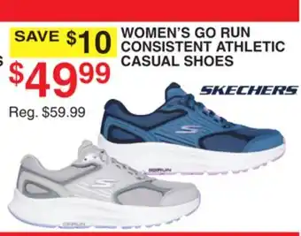 Dunham's Sports SKECHERS WOMEN'S GO RUN CONSISTENT ATHLETIC CASUAL SHOES offer