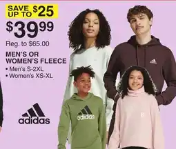 Dunham's Sports MEN'S OR WOMEN'S FLEECE offer