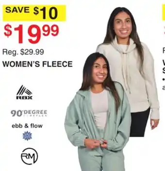 Dunham's Sports WOMEN'S FLEECE offer