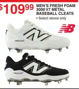 Dunham's Sports MEN'S FRESH FOAM 3000 V7 METAL BASEBALL CLEATS offer