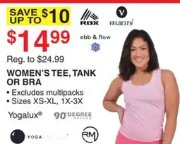 Dunham's Sports WOMEN'S TEE, TANK OR BRA offer