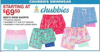 Dunham's Sports MEN'S SWIM SHORTS offer