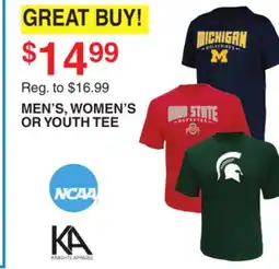 Dunham's Sports MEN'S, WOMEN'S OR YOUTH TEE offer