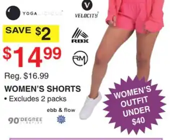 Dunham's Sports WOMEN'S SHORTS offer