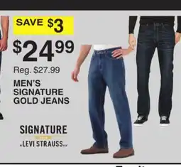 Dunham's Sports MEN'S SIGNATURE GOLD JEANS offer