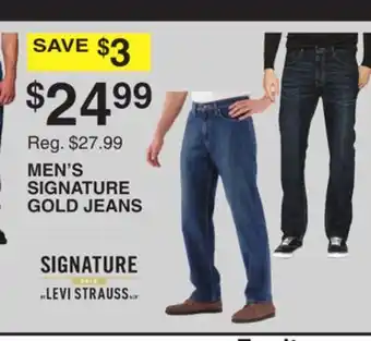 Dunham's Sports MEN'S SIGNATURE GOLD JEANS offer