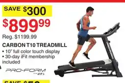 Dunham's Sports CARBON T10 TREADMILL offer