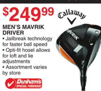 Dunham's Sports MEN'S MAVRIK DRIVER offer