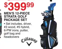 Dunham's Sports MEN'S 12-PIECE STRATA GOLF PACKAGE SET offer