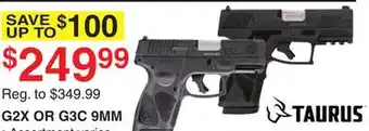 Dunham's Sports G2X OR G3C 9MM offer