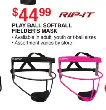 Dunham's Sports PLAY BALL SOFTBALL FIELDER'S MASK offer