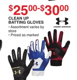 Dunham's Sports CLEAN UP BATTING GLOVES offer