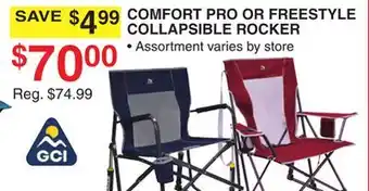 Dunham's Sports COMFORT PRO OR FREESTYLE COLLAPSIBLE ROCKER offer