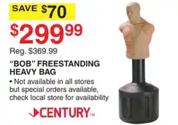 Dunham's Sports BOB FREESTANDING HEAVY BAG offer