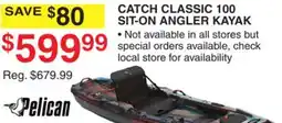 Dunham's Sports CATCH CLASSIC 100 SIT-ON ANGLER KAYAK offer