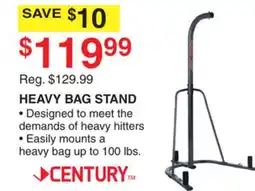 Dunham's Sports CENTURY HEAVY BAG STAND offer