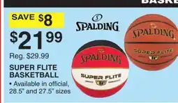 Dunham's Sports SPALDING SUPER FLITE BASKETBALL offer